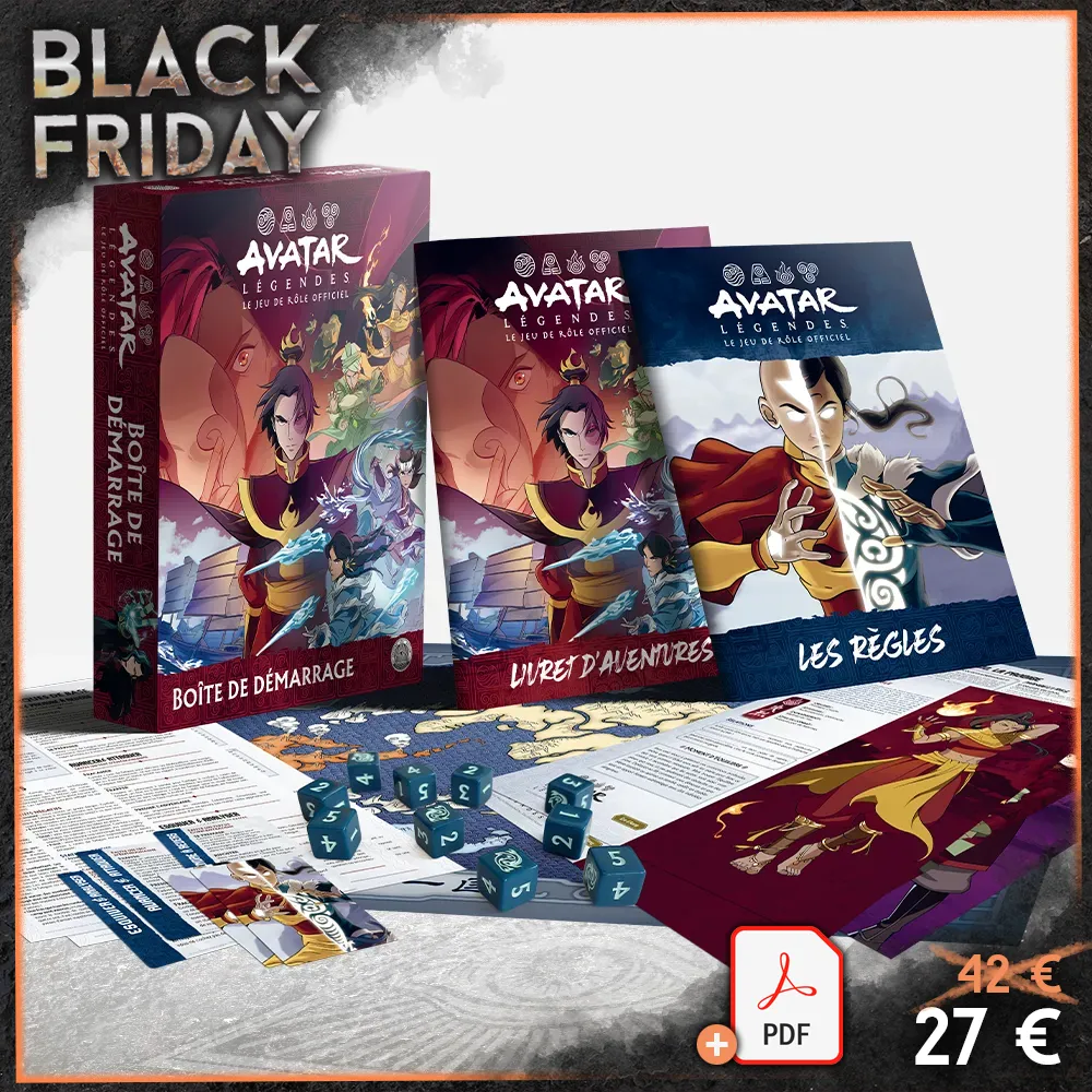 Avatar Légendes : Boîte de démarrage