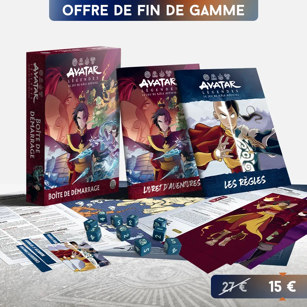 Avatar Légendes Avatar Légendes : Boîte de démarrage