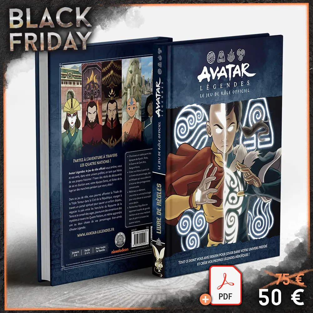 Avatar Légendes: le jeu de rôle officiel