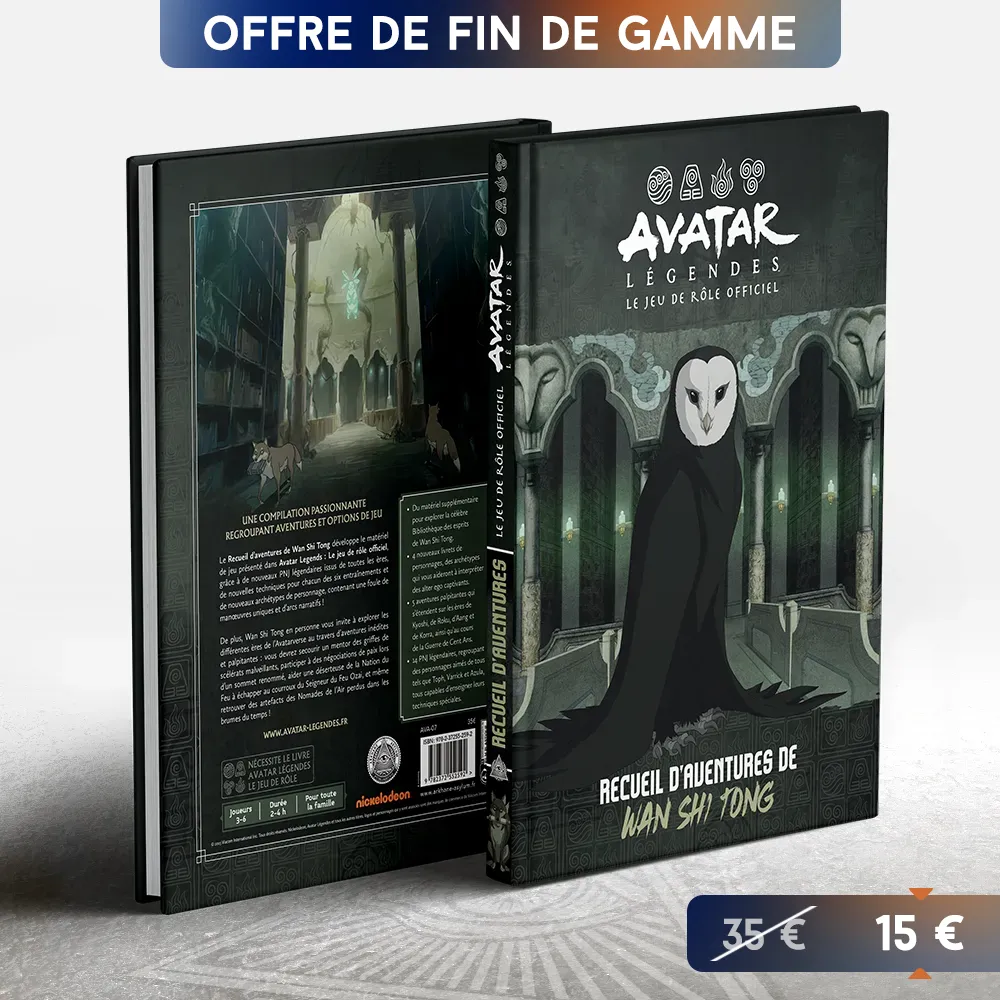 Avatar Légendes Avatar Légendes: Recueil d'aventures de Wan Shi Tong