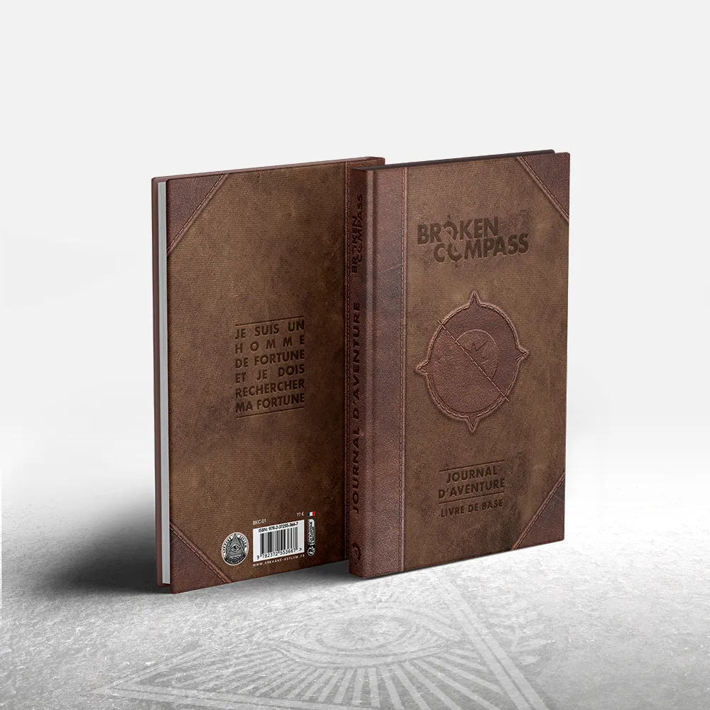Broken Compass Journal d'Aventure