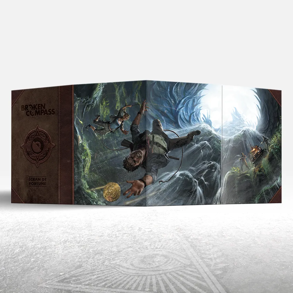 Broken Compass Ecran de jeu du maître de la fortune