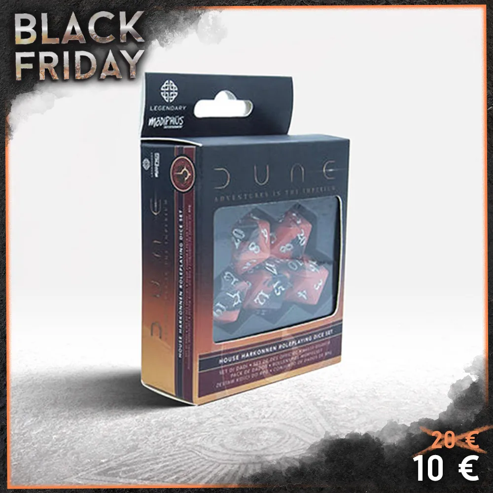 Set de dés Harkonnen