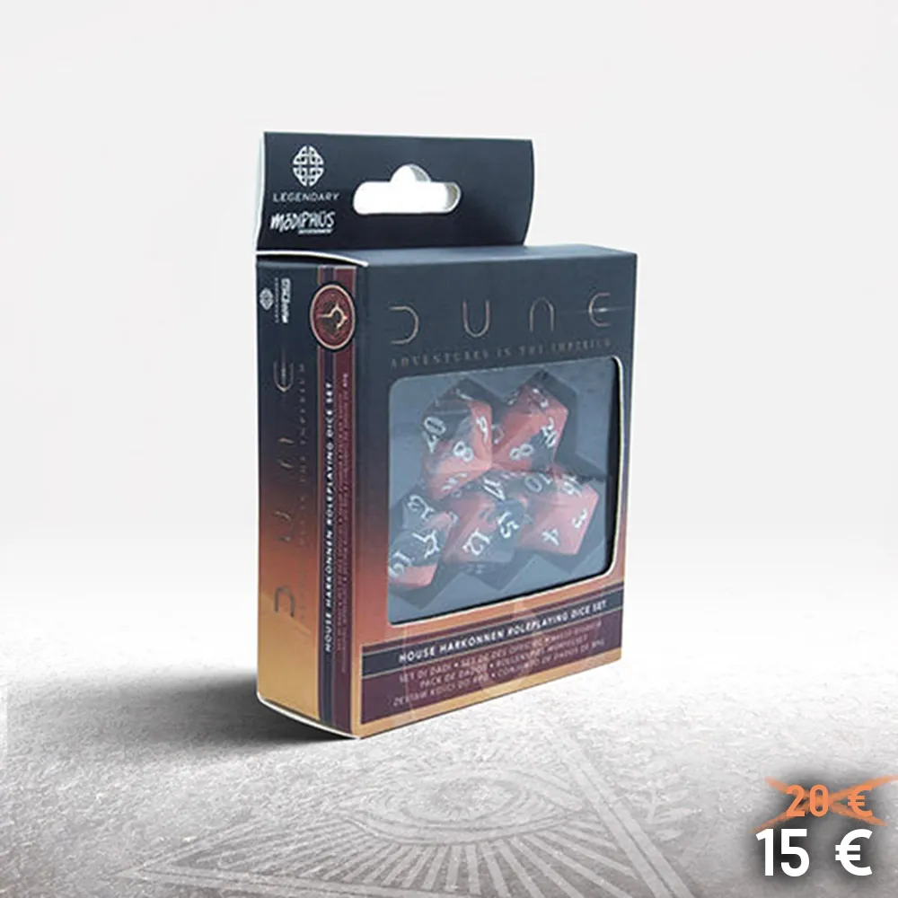Set de dés Harkonnen