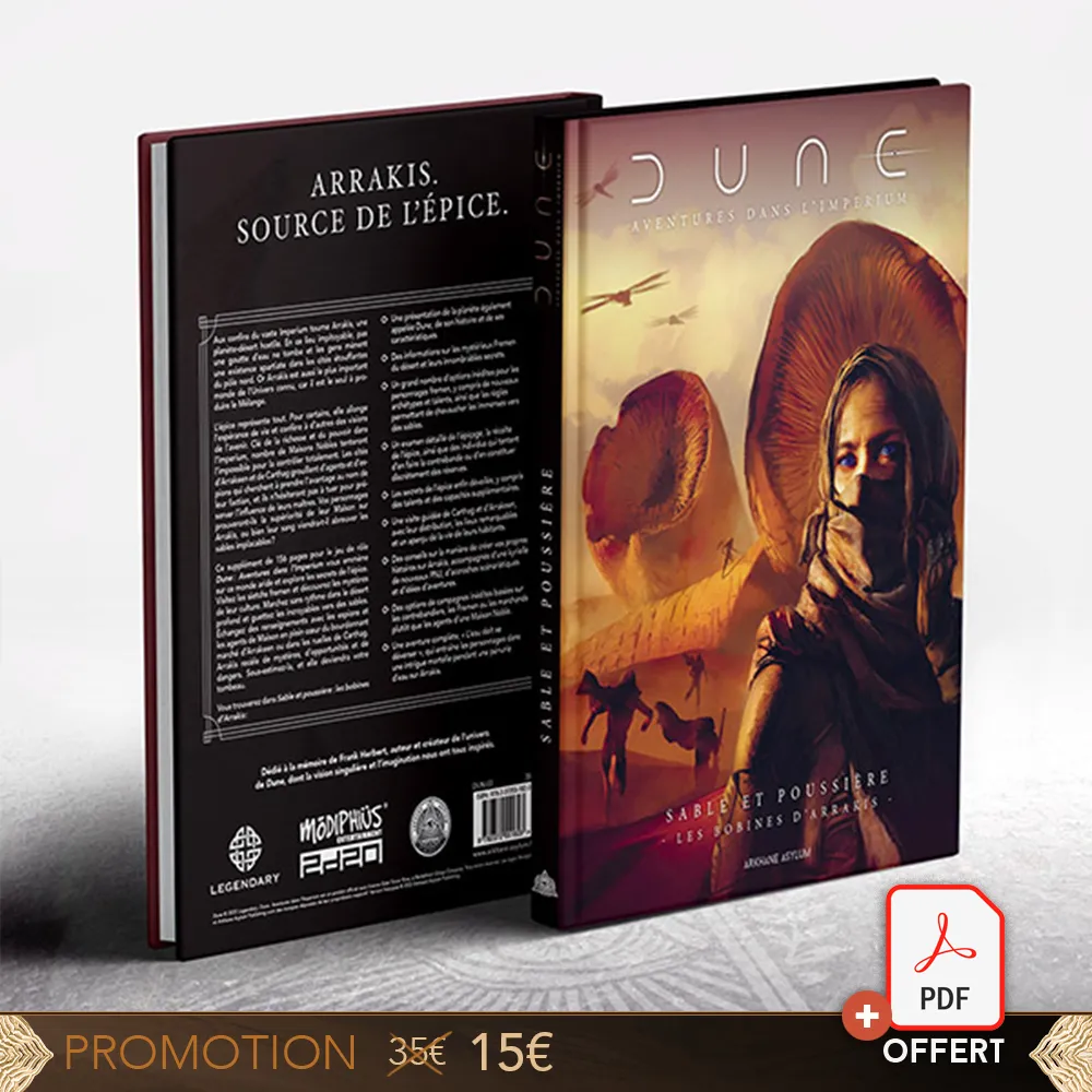 Dune: Aventures dans l'Imperium Sable et Poussière