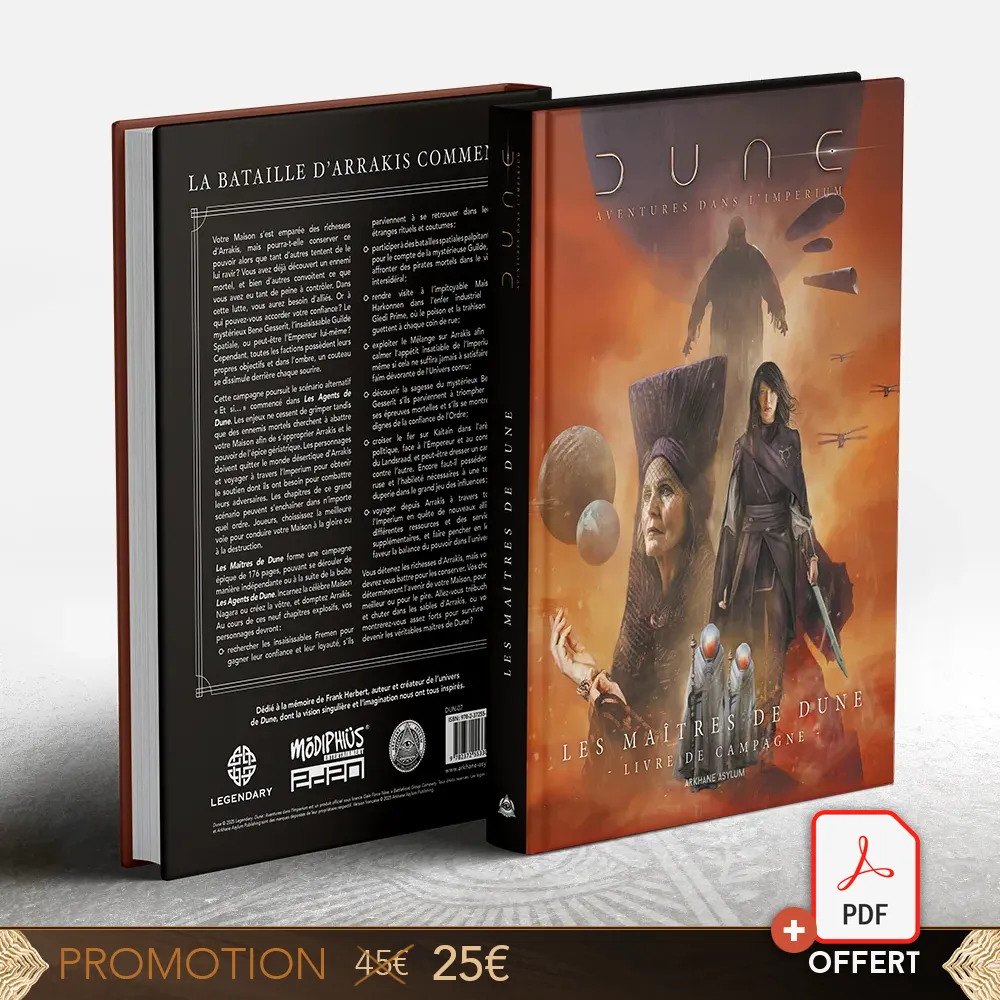 Dune: Aventures dans l'Imperium Les Maitres de Dune