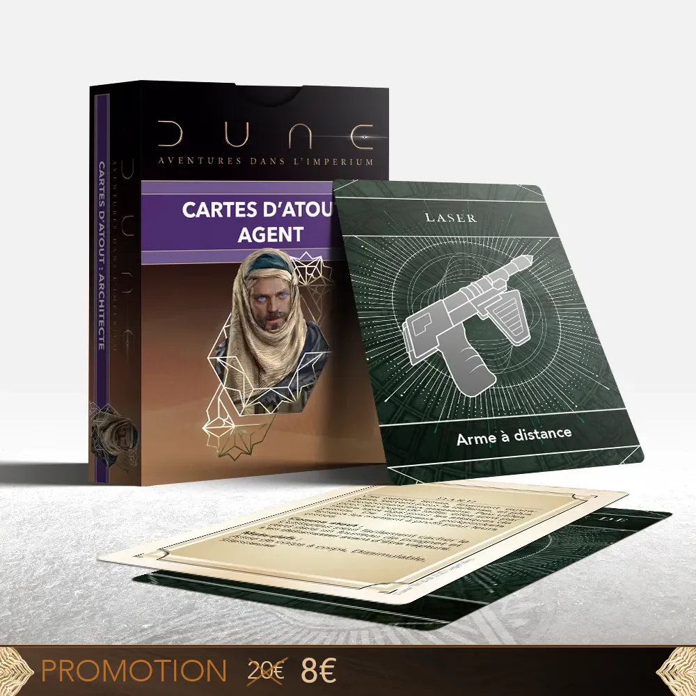 Dune: Aventures dans l'Imperium Dune: Cartes d'atout: Agent
