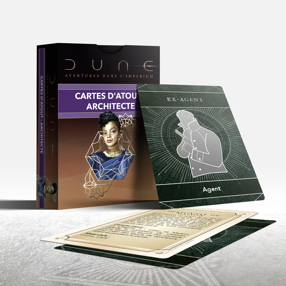 Dune: Aventure dans l'imperium Dune: Cartes d'atout: Architecte