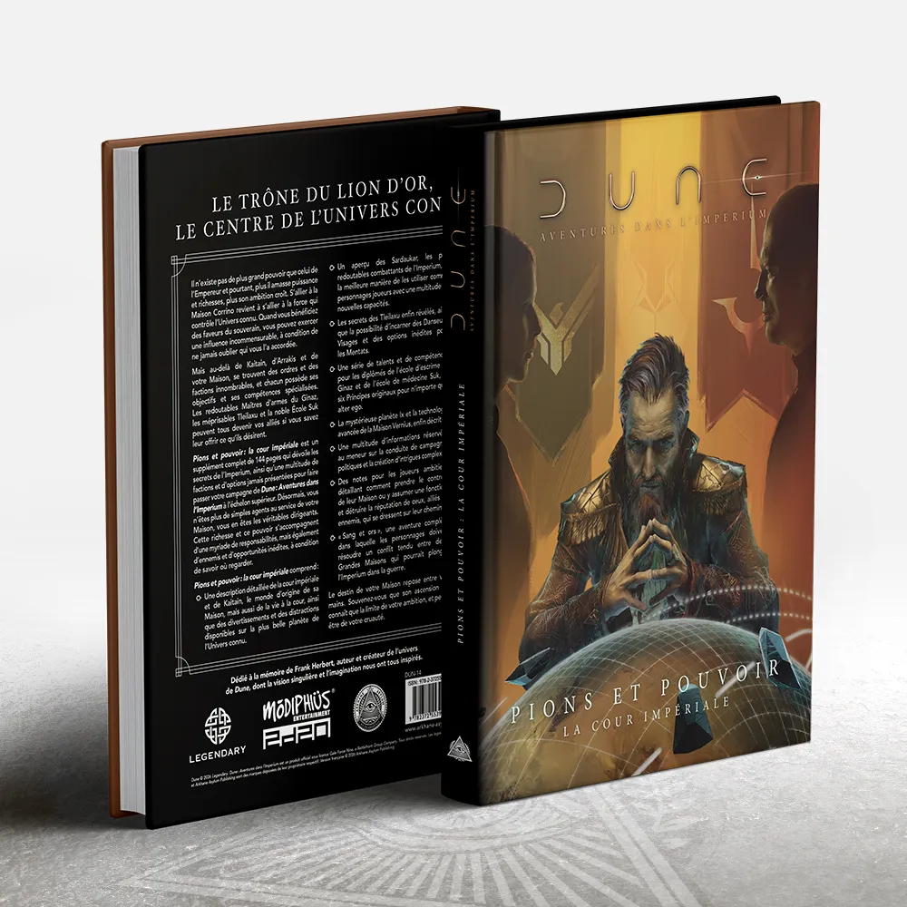Dune: Aventures dans l'Imperium Pions et pouvoir : la cour impériale