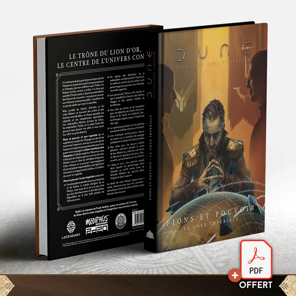 Dune: Aventures dans l'Imperium Pions et pouvoir : la cour impériale