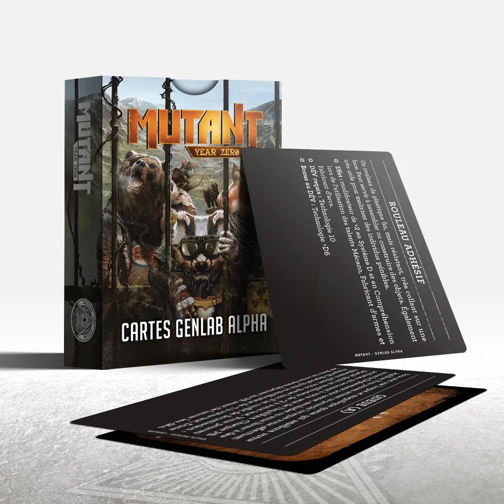 MYZ - Deck de cartes GenLab Alpha