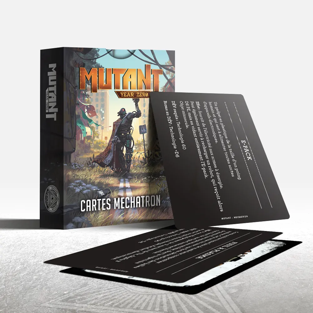 MYZ - Deck de cartes Mechatron