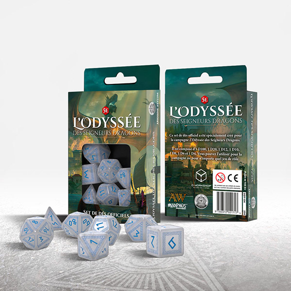 L'Odyssée des Seigneurs Dragons Set de Dés