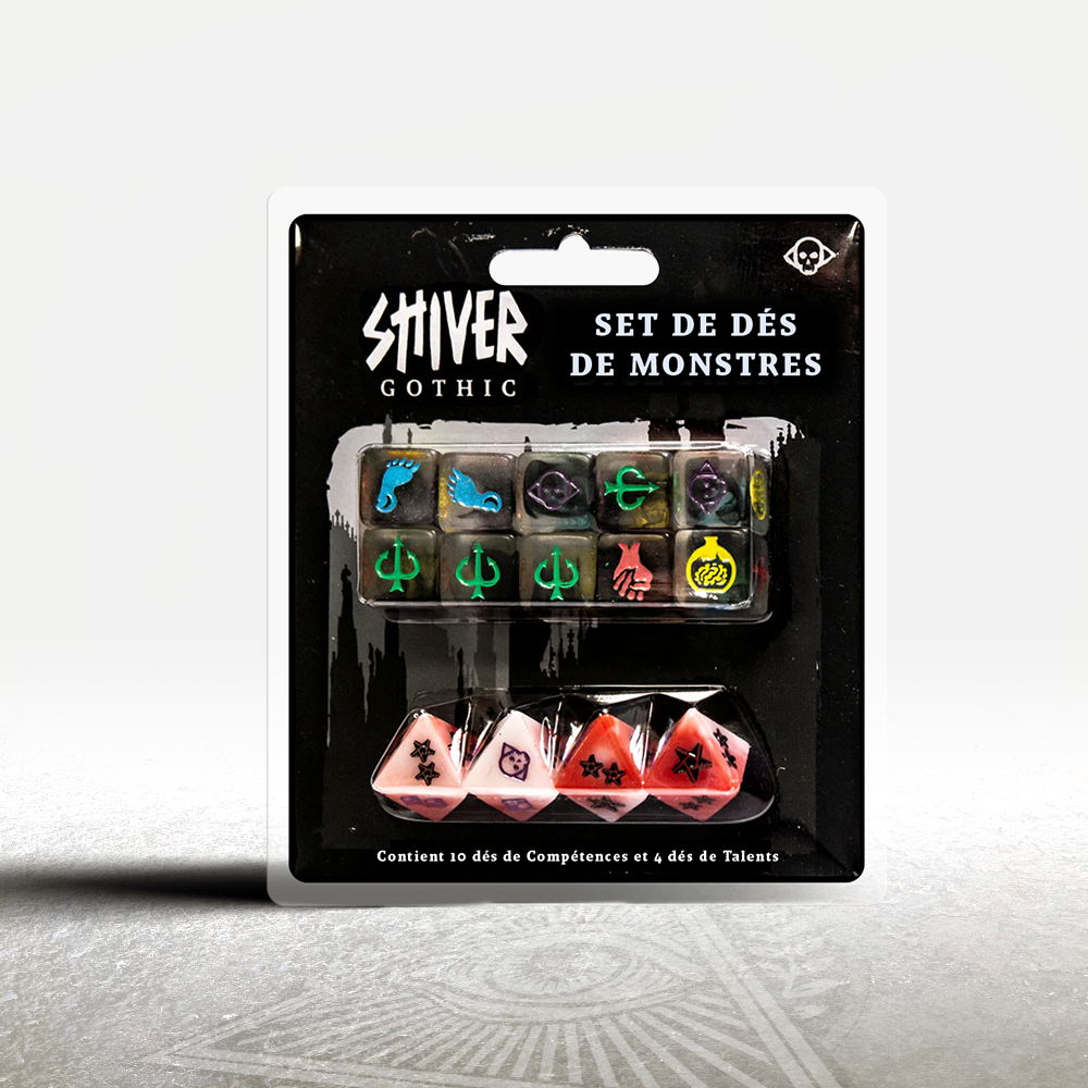 Shiver - Set De Dés De Monstres