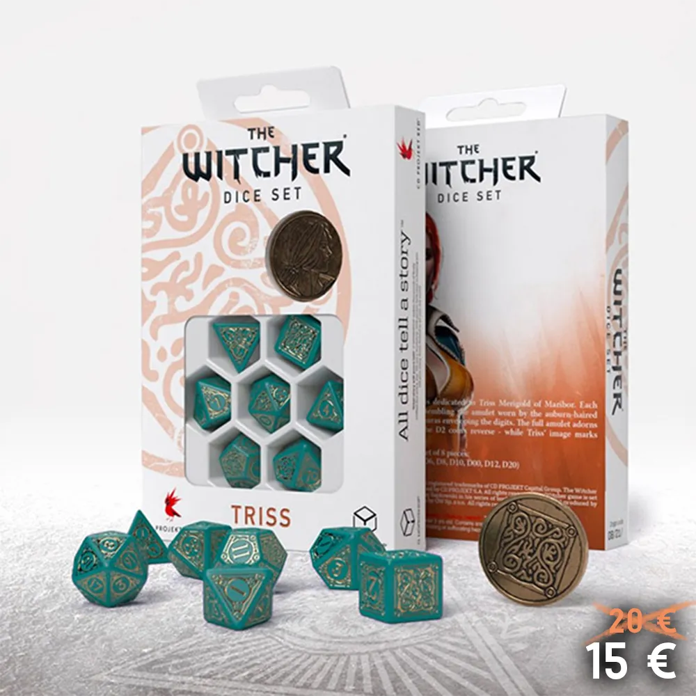 The Witcher Set de Dés « La Belle Soigneuse »