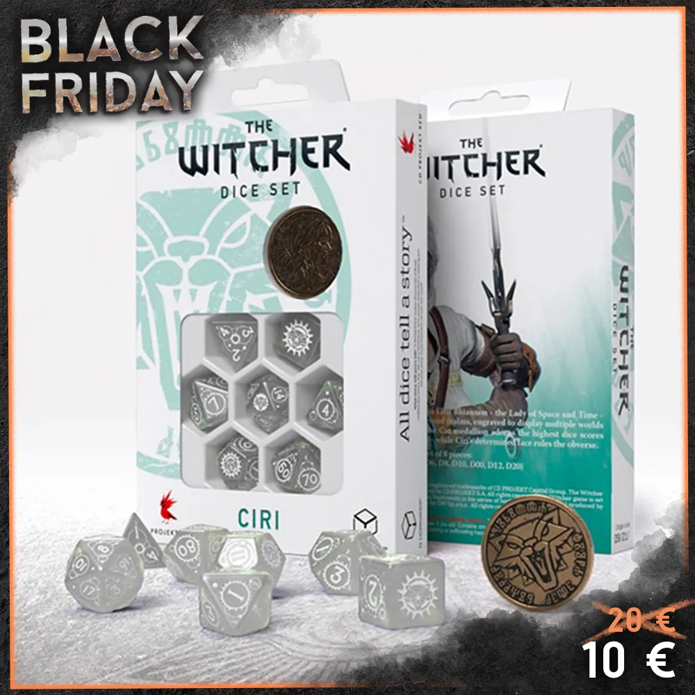 Set de Dés "Voyageuse du Temps"