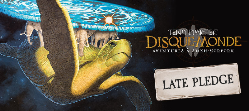 le Late Pledge pour Disque-Monde : Aventures à Ankh-Morpork est maintenant ouvert !