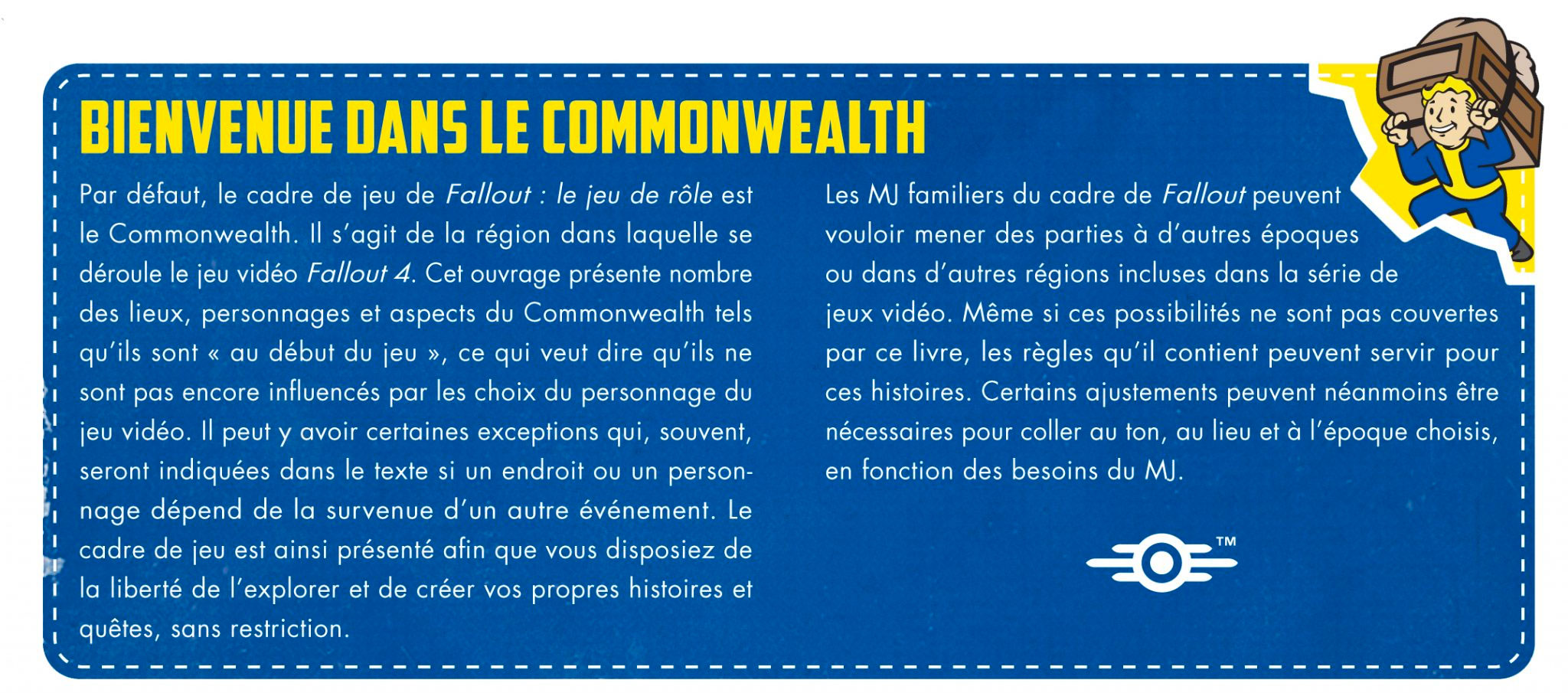 Fallout jeu de rôle